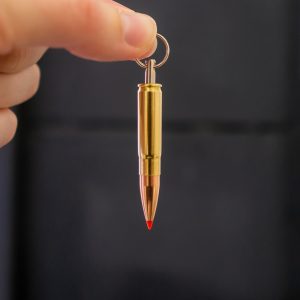.300 AAC Blackout Patrone als Anhänger Red Spark