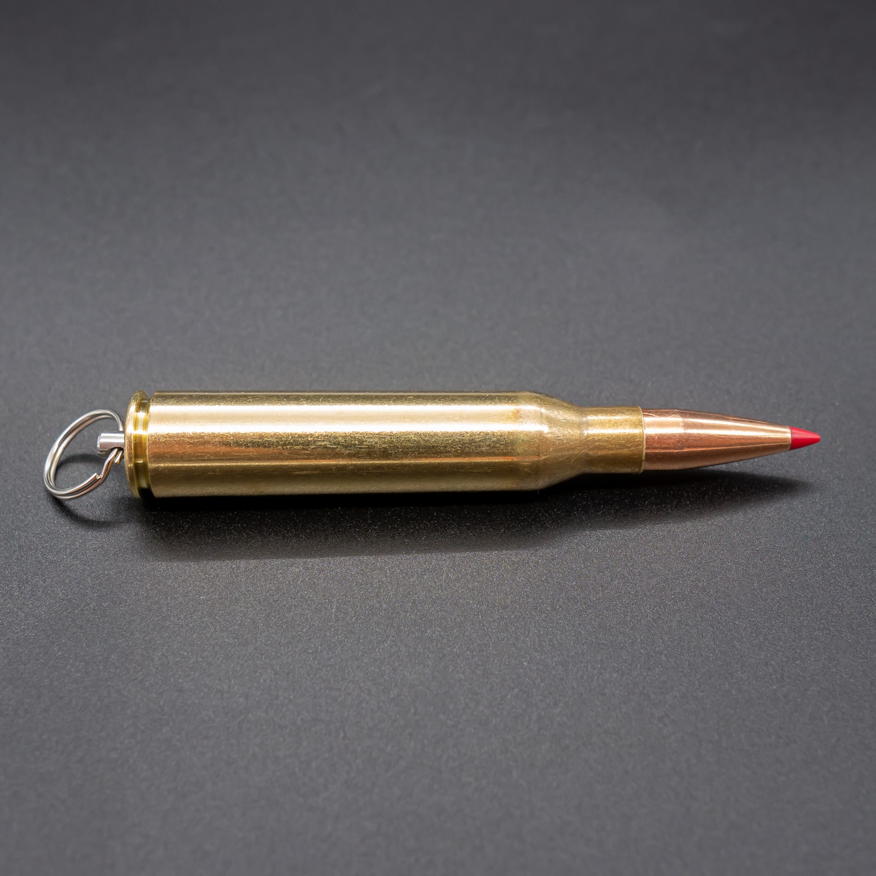 .338 Lapua Magnum Patrone als Anhänger Red Spark – Bild 8