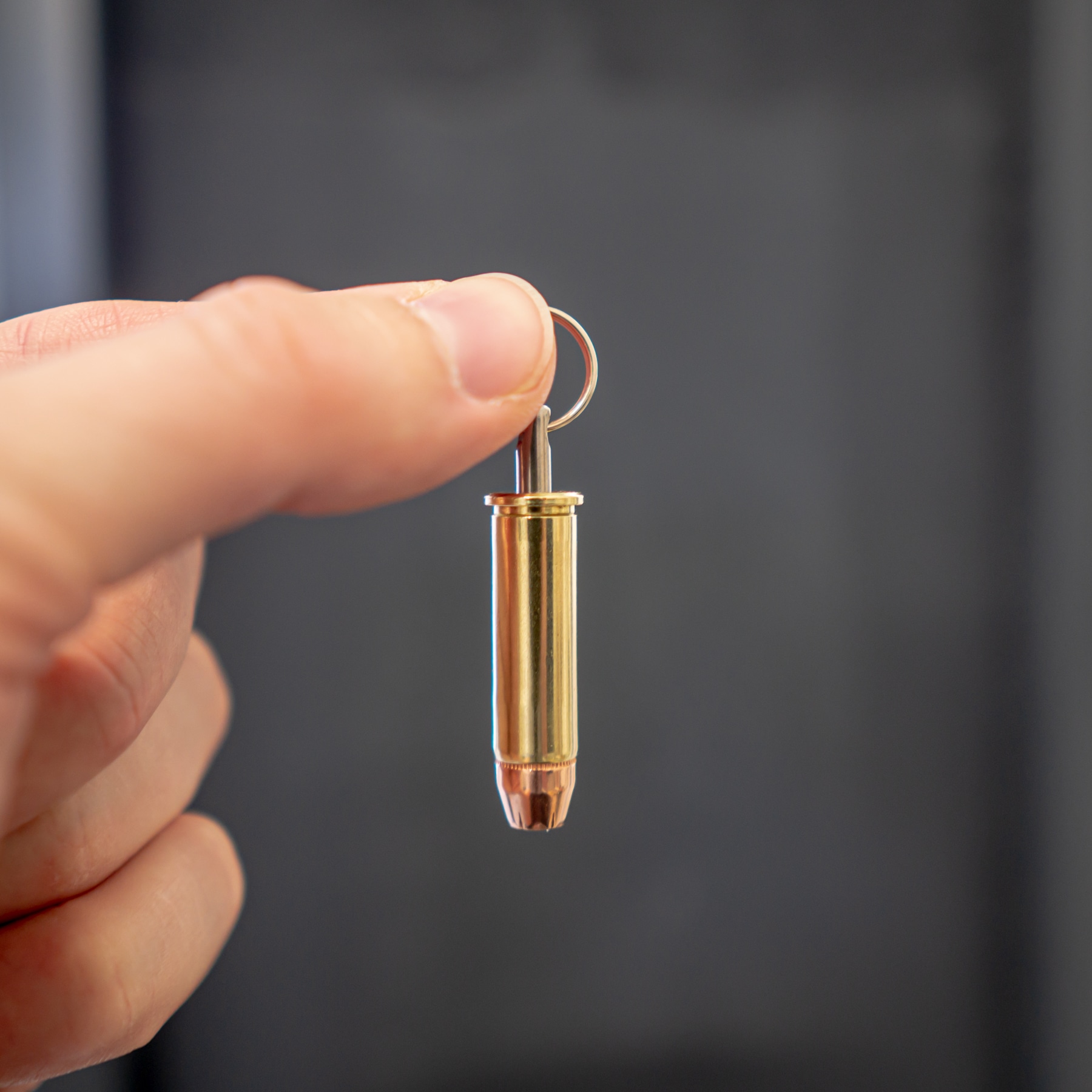 .38 Special Patrone als Anhänger mit Hohlspitz Geschoss