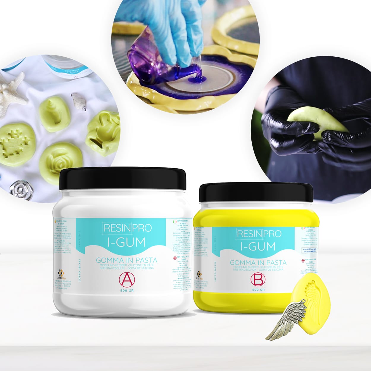 ,,IGUM SLOW” SILIKONGUMMI IN PASTÖSER FORM – Bild 2