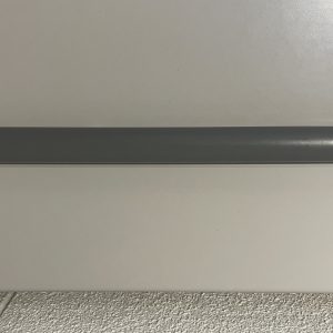 Kunststoffrohr <b>PVC Rohr Grau, DN 40, 55cm lang inkl. Deckel</b>
