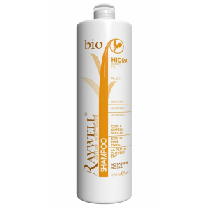 🌿 Raywell HIDRA feuchtigkeitsspendendes Kur-Shampoo mit Ylang Ylang-Öl und Japanischem Kamelienöl 🌿