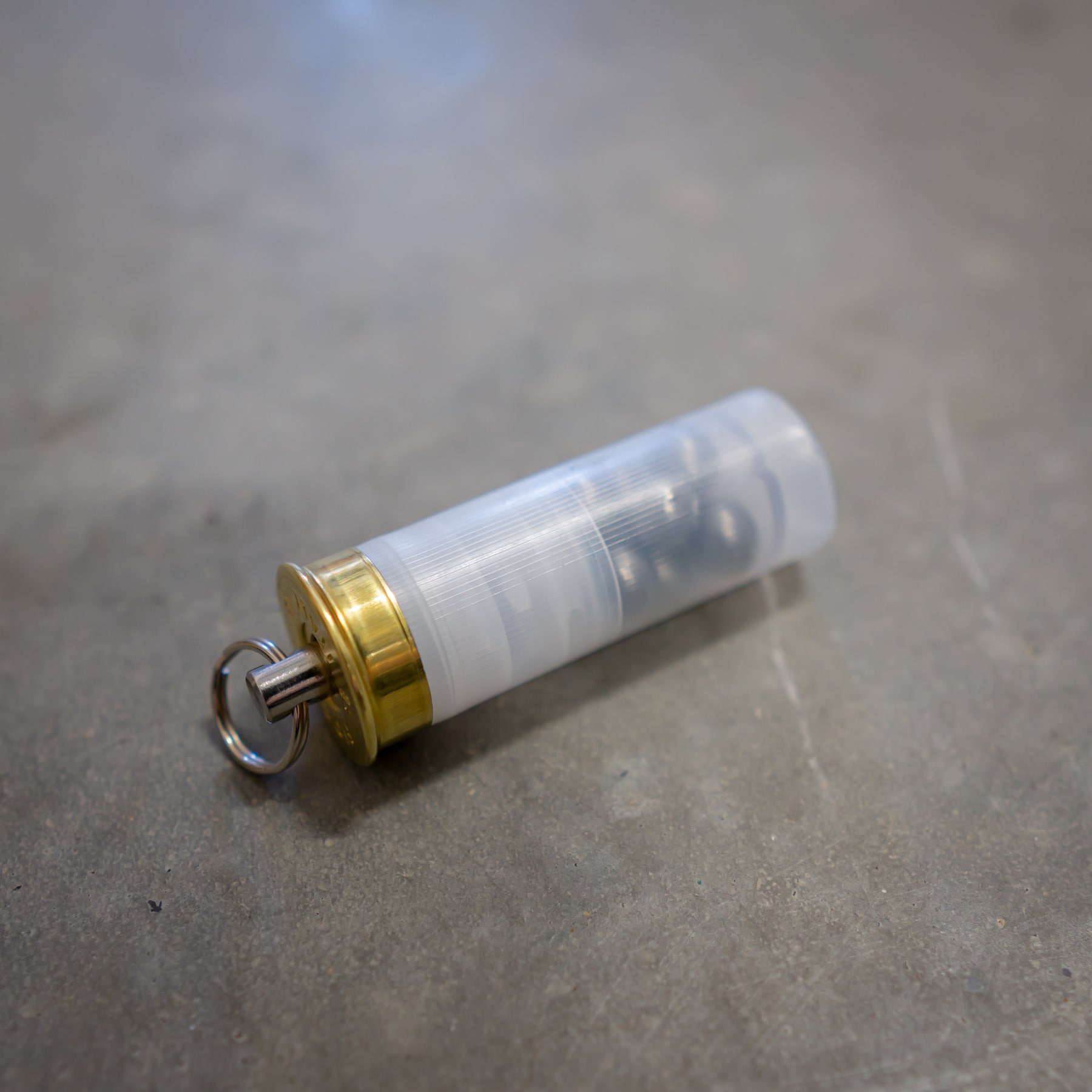 Schlüsselanhänger Schrotpatrone Kaliber 12/70 | Transparent Buckshot – Bild 6