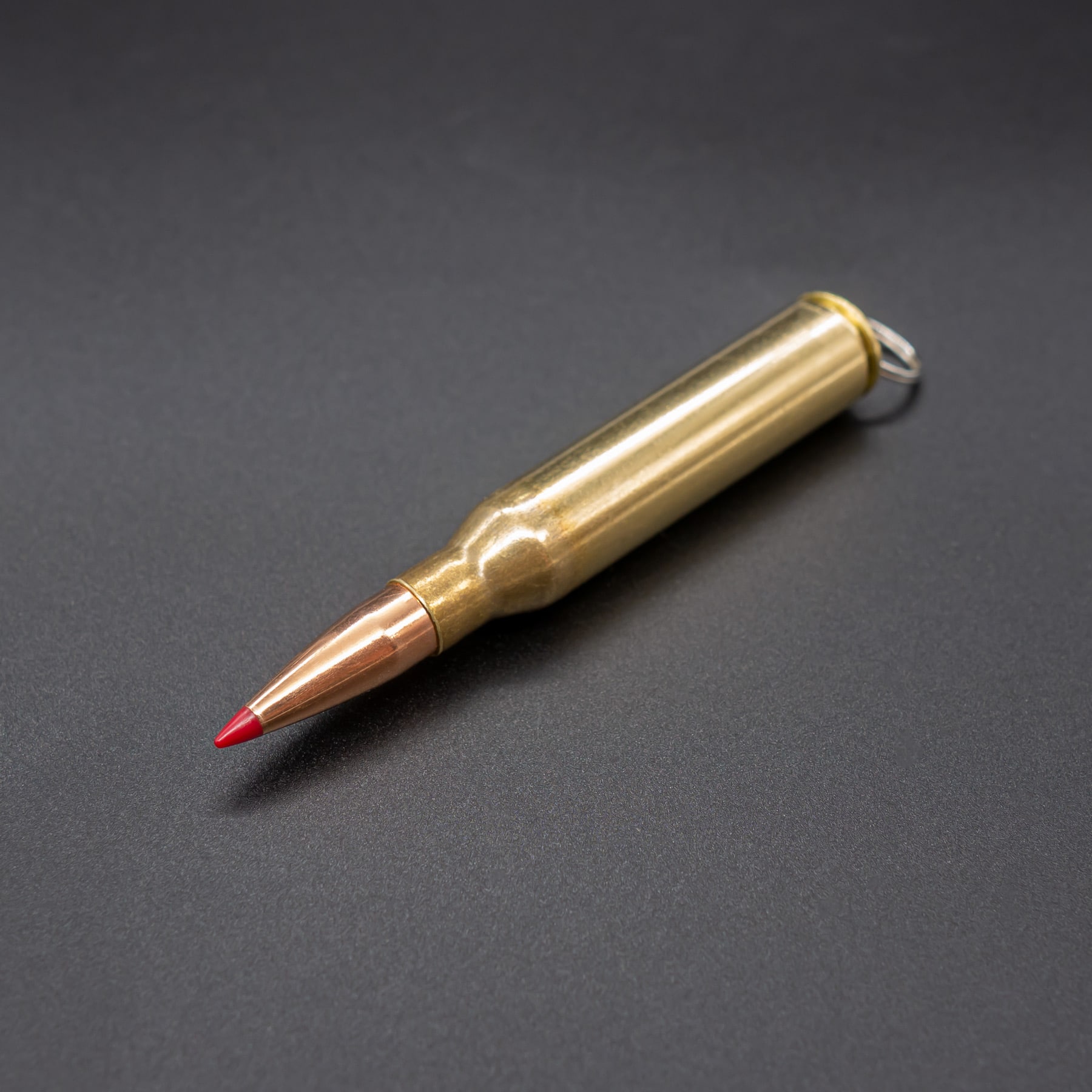 .338 Lapua Magnum Patrone als Anhänger Red Spark – Bild 7