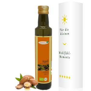 Geschenkidee Arganöl, 1. Pressung bio* inkl. Geschenkverpackung