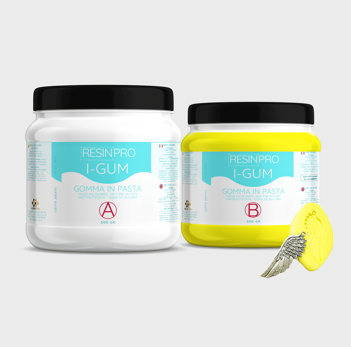 ,,IGUM SLOW” SILIKONGUMMI IN PASTÖSER FORM – Bild 3
