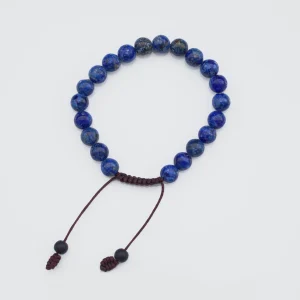 Armband Lapislazuli 21 Perlen 8 mm