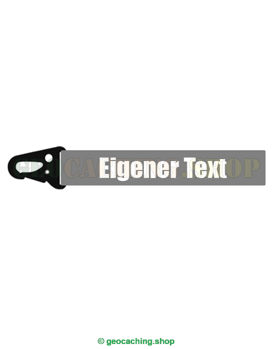 Schlüsselanhänger Karabiner <b>Eigener Text</b> – Bild 6